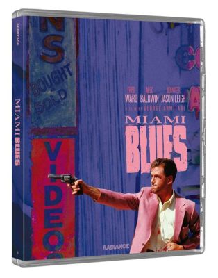 Miami Blues! Ein spannender Thriller mit einem exzentrischen Soundtrack!